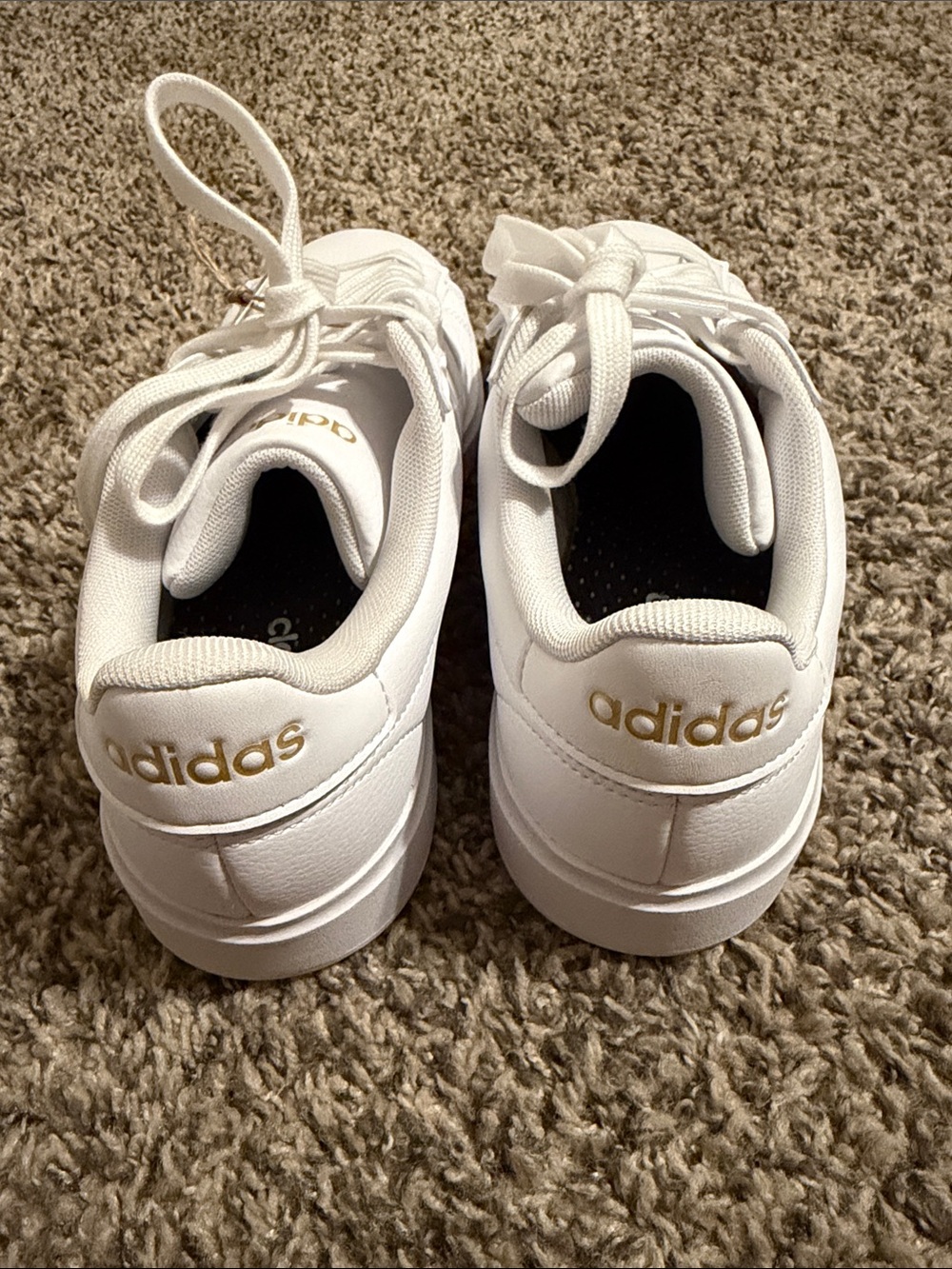 adidas Grand Court 2.0 White cloud foam Women's Sneakers (7½ US) - Picture 5 of 9